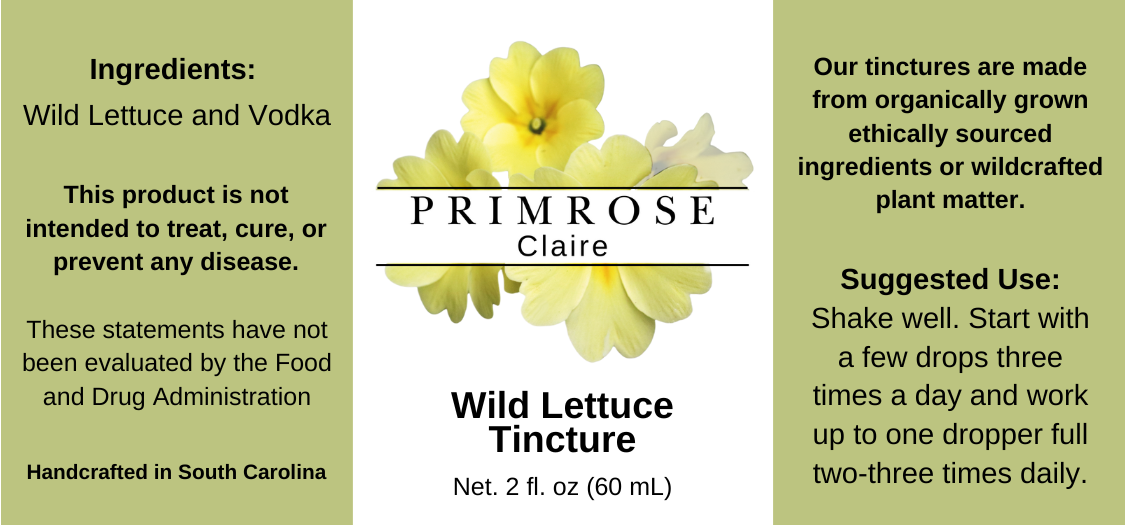 Wild Lettuce Tincture