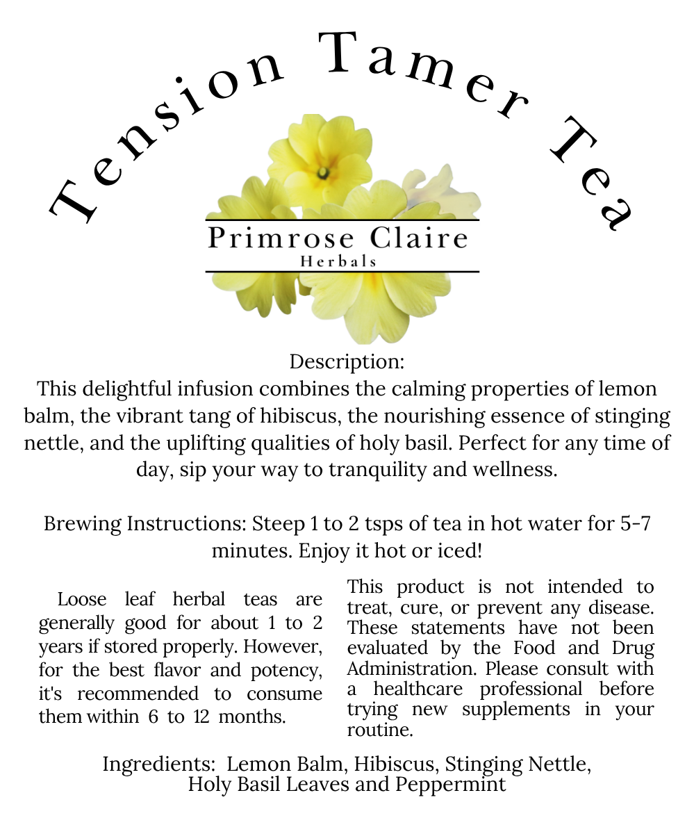 Tension Tamer Tea