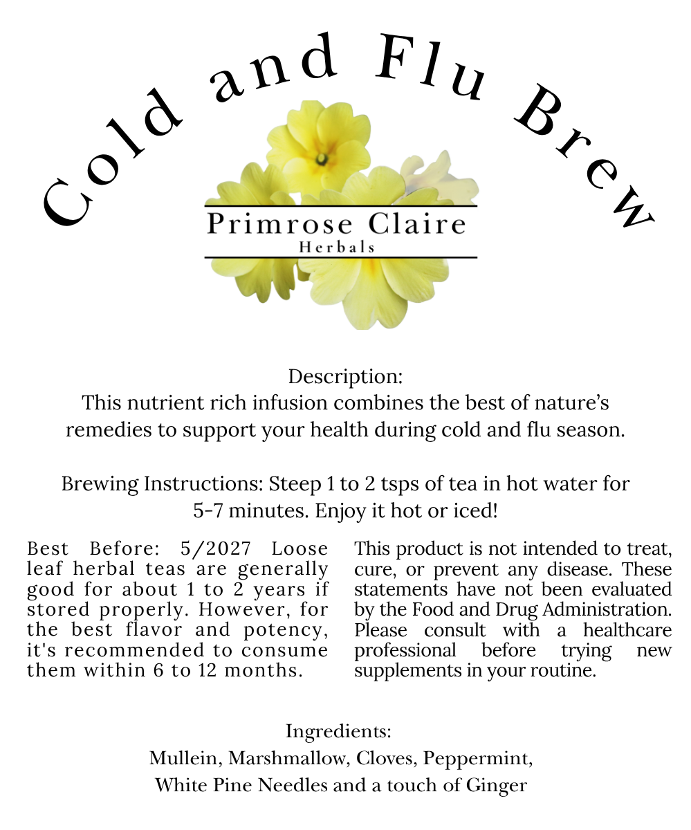 Cold and Flu Brew