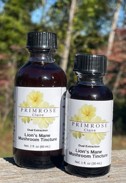 Lion's Mane Mushroom Tincture (Dual Extraction)