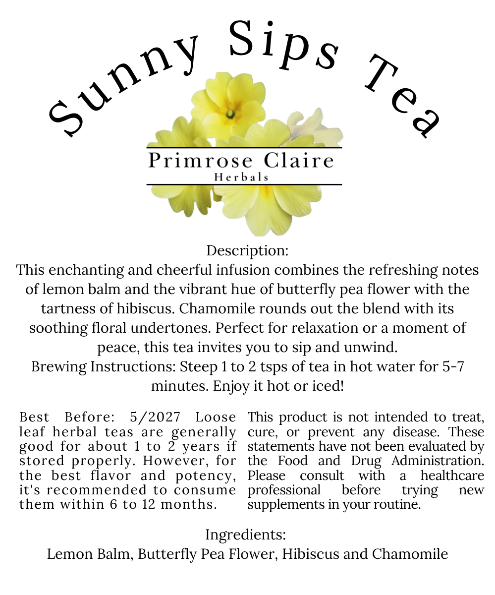 Sunny Sip Tea